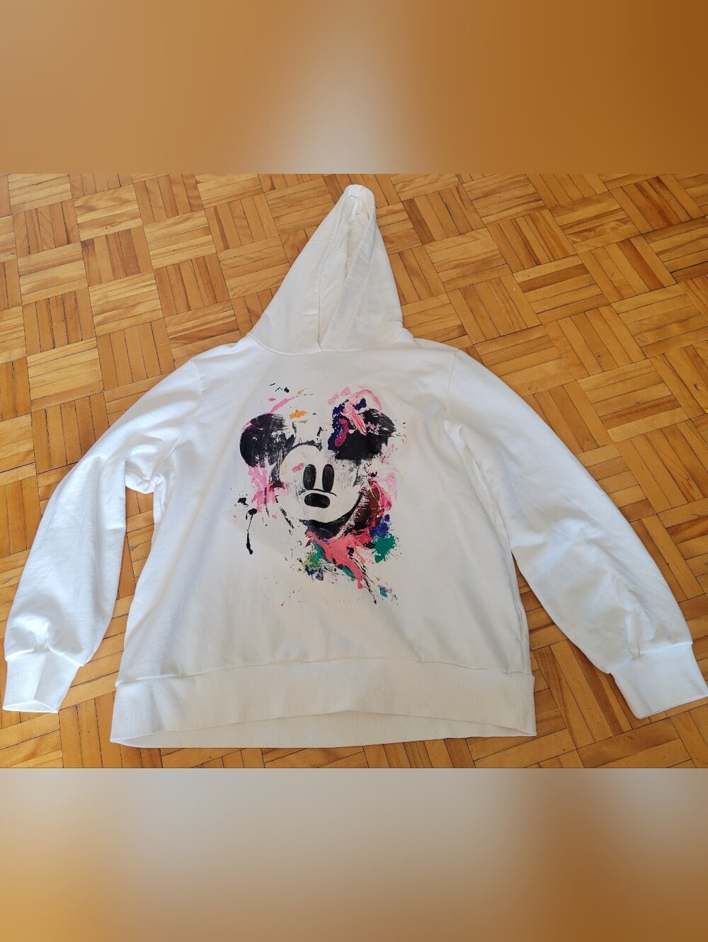 Desigual Hoodie with Mickey Mouse Colorful Logo